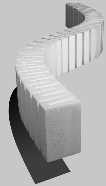 Woodland Scenics WDS ST1409 WDS1409 4" Risers NEW