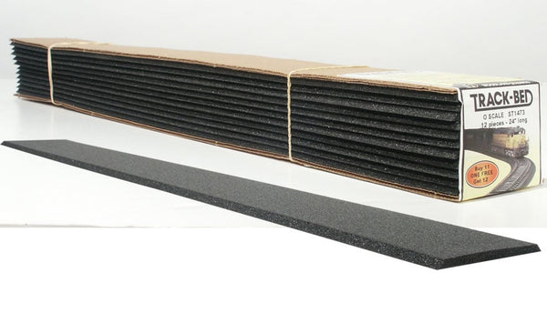 Woodland Scenics WDS ST1473 WDS1473 Track-Bed Strips Standard Pack - O Scale  NEW