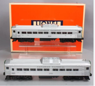 Lionel 6-18512 Canadian National non-powered rail diesel cars O SCALE NEW