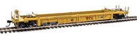 Walthers 910-8418 Thrall Rebuilt 40' Well Car - Ready to Run -- TTX DTTX #53317 (yellow, black, large red TTX Forward Thinking logo, yellow HO SCALE NEW