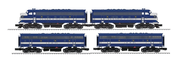Lionel 6-85196 Texas & Pacific LEGACY F7 AA #1511A - 1512A,, 6-85199 Powered B Unit #1511B, AND 6-85200 B Unit #1512B (Set of 3) S Scale NEW