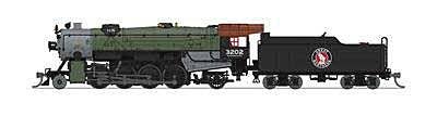 Broadway Limited Imports 3975 Great Northern GN USRA 2-8-2 Heavy Mikado Locomotive #3203 w/Sound and DCC N Scale NEW
