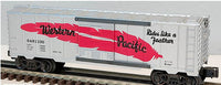 K-Line K6481100 Western Pacific WP red feather boxcar Used