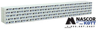 Walthers 949-3165 Wrapped Lumber Load for Mainline 72' Centerbeam Flatcar -- Nascor (black, blue) HO SCALE NEW