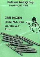 GarGraves 803 Track Pins one dozen limited NEW