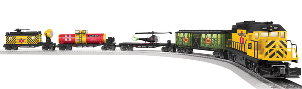 Lionel 6-82099 Zombie apocalypse survivors set ready to run train set O SCALE NEW