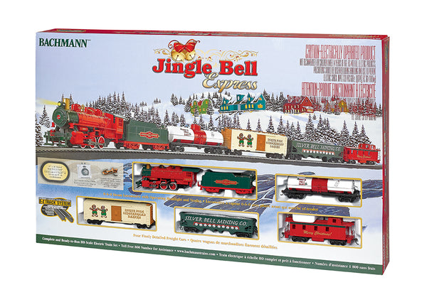 Bachmann 00724 Jingle Bell Express 0-6-0 Freight Train Set HO SCALE