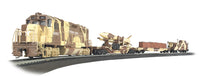 Bachmann 00752 Strike Force EMD GP40 Diesel Locomotive U.S. Military Freight Train Set HO SCALE