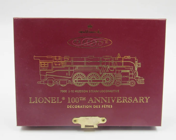 Hallmark lionel 100th anniversary online train ornament