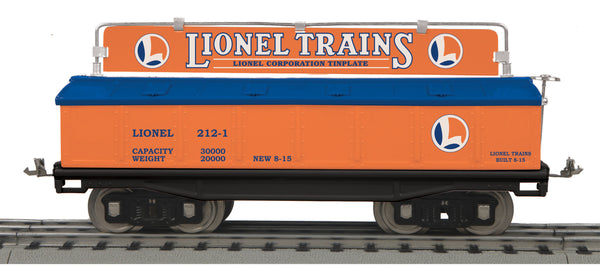 MTH 11-30214 Lionel Lines Standard Gauge Covered Gondola Car Tinplate