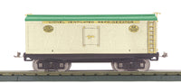 MTH 11-30241 Refrigerator Car - Ivory & Peacock (Brass Trim) No. 214R Std. Gauge - Tinplate