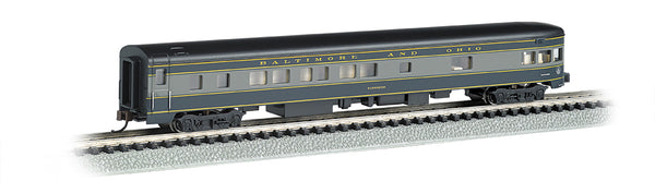 Bachmann 14353 Baltimore & Ohio  85' Smooth-Sided Observation Car 