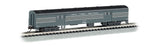 Bachmann 14455 New York Central NYC - 72FT Smooth-sided Baggage Car  two tone Gray with white lettering