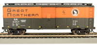 Bachmann 16001 Great Northern GN 40' PS-1 Boxcar #2357 Green & Orange HO Scale