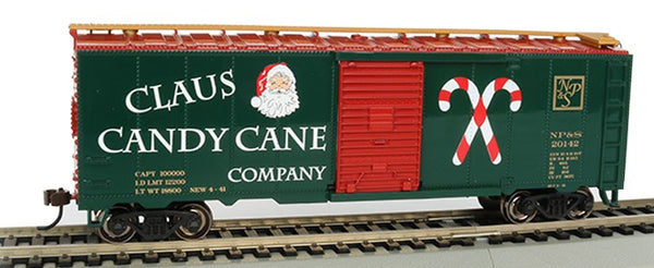 Bachmann 17007 Claus Candy 40' Boxcar HO Scale