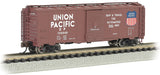 Bachmann 17053 Union Pacific® Automated Railway (Brown) - Aar 40' Steel Box Car