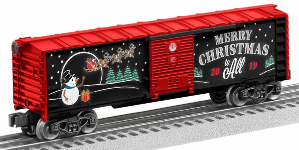 Lionel 1928490 Christmas Boxcar 2019