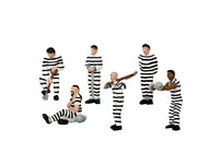 Lionel 1930260 Prisoners (striped) 6 pack