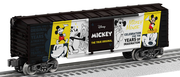 Lionel 1938010 Disney Mickey Mouse "The True Original" Boxcar