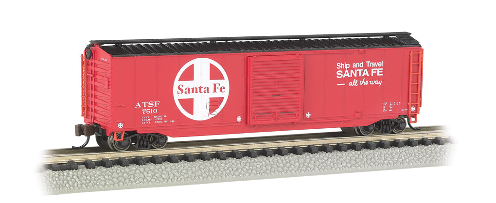 Bachmann 19454 Santa Fe ATSF 50' Sliding Door Boxcar N Scale