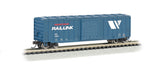 Bachmann 19657 Montana Rail Link 50' Outside Braced Sliding Door Boxcar Blue with white letters
