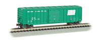 Bachmann 19662 Penn Central 50' Sliding Door Boxcar Green with white letters and logo