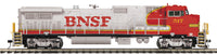 MTH Premier 20-20915-1 Burlington Northern Santa Fe BNSF Dash 8-40BW Diesel Engine w/Proto-Sound 3.0 (Hi-Rail Wheels) -  Cab No. 517