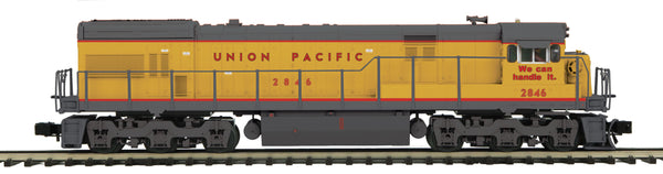 MTH Premier 20-20926-1 Union Pacific UP GE U30C Diesel Engine w/Proto-Sound 3.0 (Hi-Rail Wheels) - Cab No. 2846