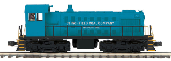 MTH Premier 20-21087-1 Clinchfiled Coal Company Alco S-2 Switcher Diesel Engine w/Proto-Sound 3.0 -  Cab No. 1