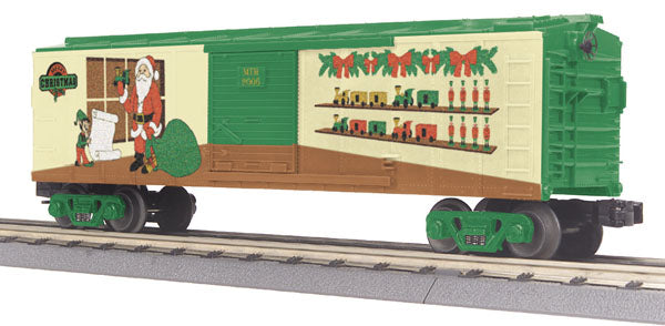 Mth Box MTH Premier 20-80006I Christmas Box Car - (DAP 2006) #2006. O SCALE NE