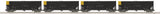 MTH Premier 20-92129 Wheeling & Lake Erie 4-Car Coke Hopper Car Set - Car Nos 1662, 1658, 1653, 1655 o scale