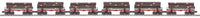 MTH Premier 20-92329 West Side Lumber 6 Car Skeleton Flat Car Set w/Log Load Limited