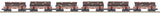 MTH Premier 20-92330 West Side Lumber 6 Car Skeleton Flat Car Set w/Log Load Limited