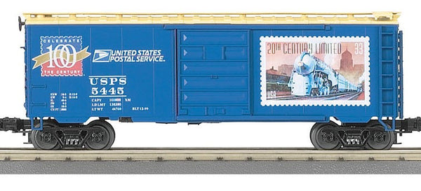 MTH Premier 20-93039 United States Postal Service USPS 40' Single Door Box Car 20th Century Ltd Image IND