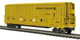 MTH Premier 20-93921 Brooks-Scanlon55' All-Door Box Car - #4720 Yellow with black letters