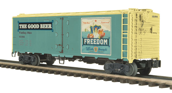 MTH Premier 20-94196 Freedom Beer 40' Steel Sided Reefer Car AZ