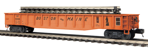 MTH Premier 20-95285 Boston & Maine B&M Gondola Car with ScaleTrax Straight #9088