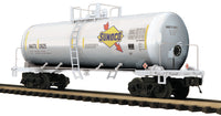 MTH Premier 20-96287 Sunoco Tank Car (Stainless Plated) #13630