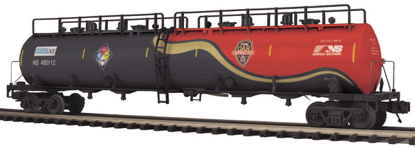 MTH Premier 20-96738 Norfolk Southern (First Responders Hazmat Safey Train) 20K Gallon 4-Compartment Tank Car -