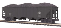 MTH Premier 20-97622 Bessemer & Lake Erie B&LE 4-Bay Hopper Car w/Coal Load