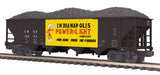 MTH Premier 20-97886  Indianapolis Power & Light 4-Bay Hopper Car w/Coal Load