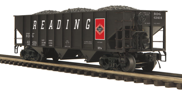 MTH Premier 20-97967 Reading Railroad 70-ton 3-Bay Hopper Car