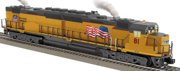 Lionel 2233190 Union Pacific UP DD35 with American Flag Waving #81