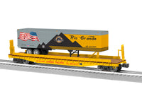 Lionel 2326020 Union Pacific UP Rio Grande Heritage TOFC Flat car V2 PREORDER Limited