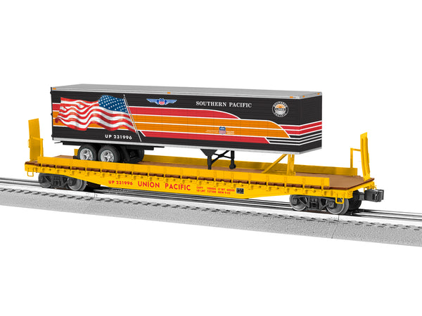 Lionel 2326050 Union Pacific UP Southern Pacific SP Heritage TOFC Flat car V2 Limited