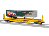 Lionel 2326060 Union Pacific UP Western Pacific WP Heritage TOFC Flat car V2 Limited