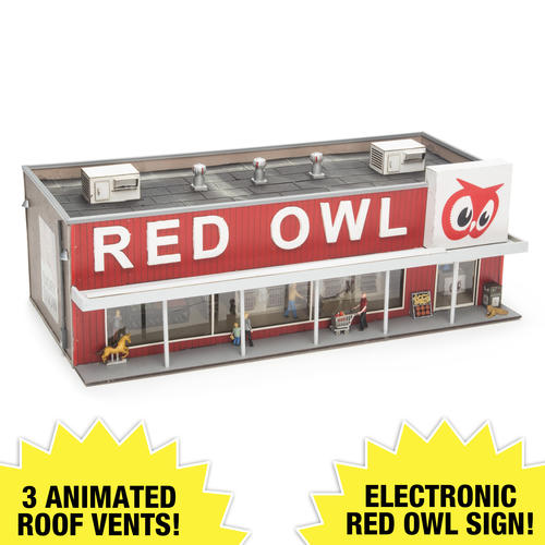 Menards 279-3472 Red Owl Store O Gauge