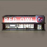 Menards 279-3472 Red Owl Store O Gauge