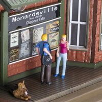 Menards 279-4436 Train Station O Gauge