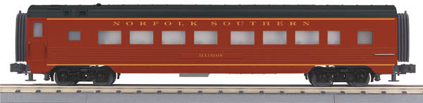 MTH 30-67536 Norfolk Southern NS 60' Streamlined ABS Coach Car - Illinois